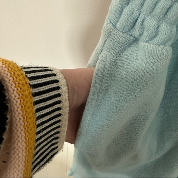 Offline by Aerie Women’s Light Blue Short Sleeve Terrycloth Romper Sz S GUC - Picture 6 of 8